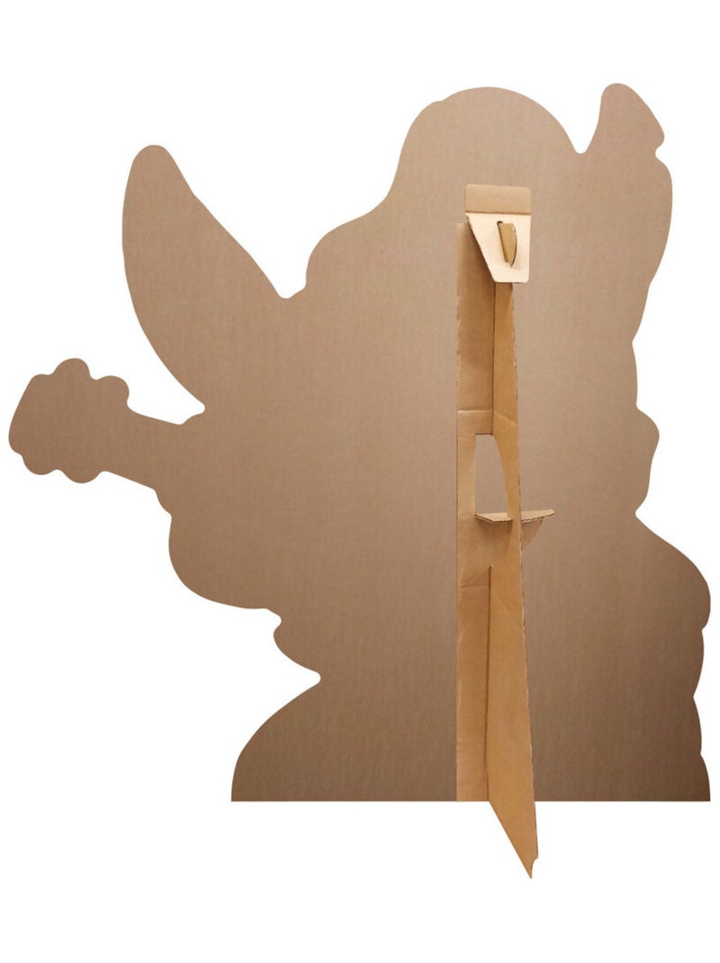 Figurine en carton Stitch en ELvis qui joue de la guitare - Haut 92 cm Bleu - Kiabi