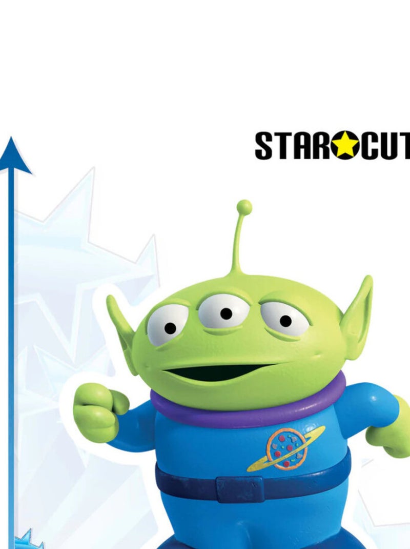 Figurine en carton Toy Story - Alien Hauteur 65 cm Bleu - Kiabi