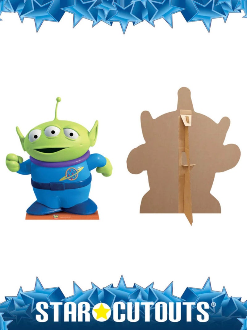 Figurine en carton Toy Story - Alien Hauteur 65 cm Bleu - Kiabi