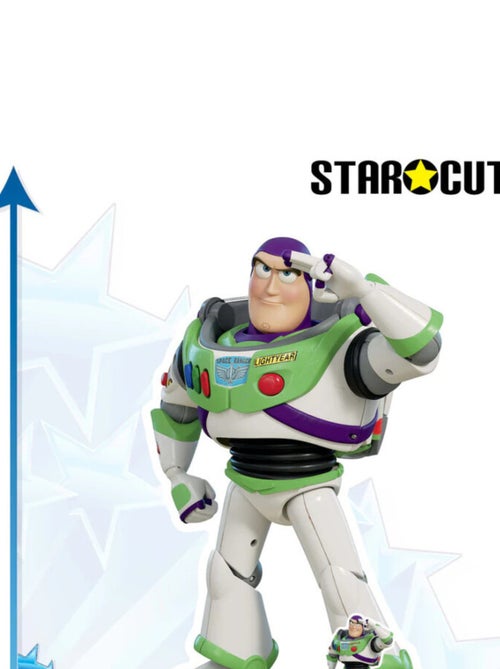 Figurine en carton Toy Story - Buzz l'éclair Hauteur 129 cm - Kiabi