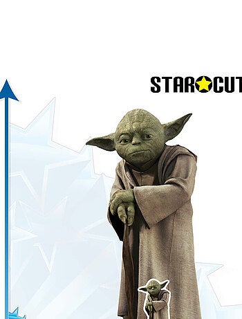 Figurine en carton – Yoda - Star Wars - Haut 76 cm