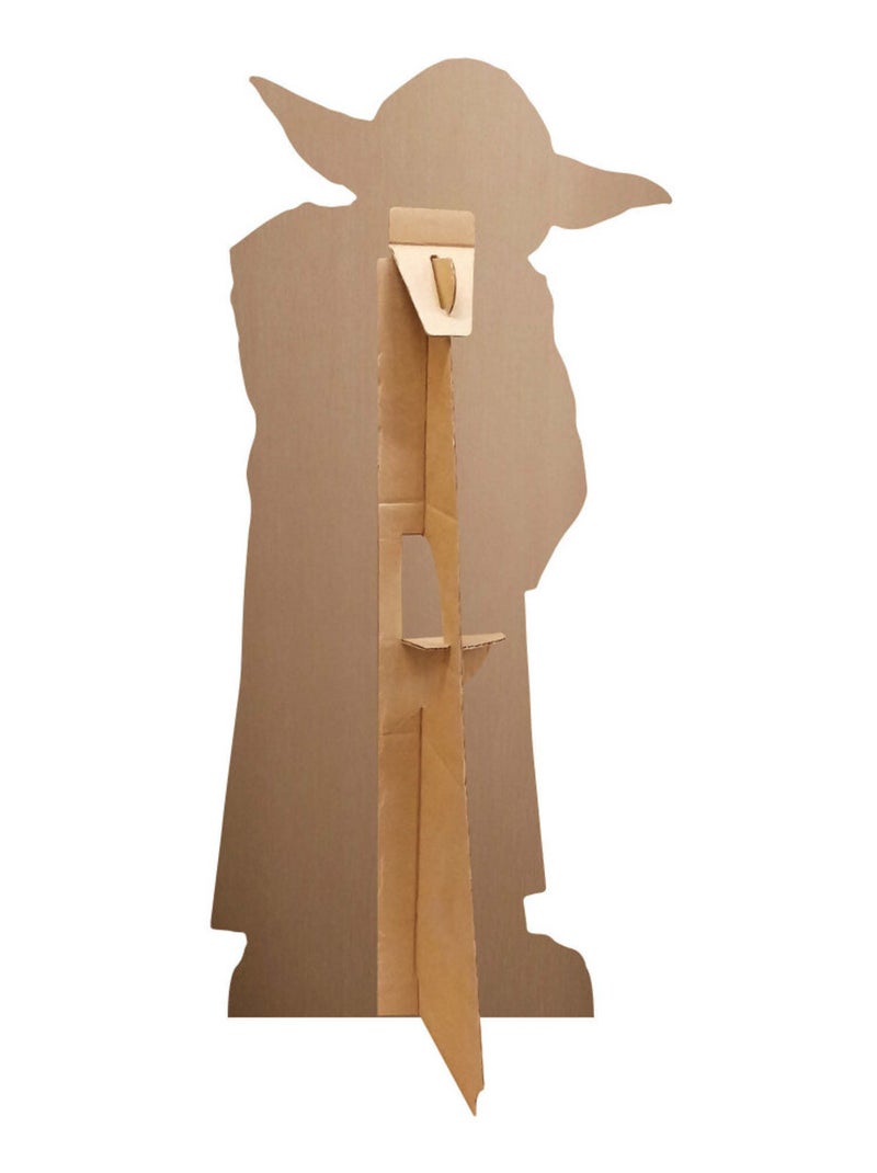 Figurine en carton – Yoda - Star Wars - Haut 76 cm Noir Noir - Kiabi