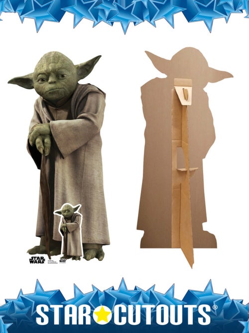 Figurine en carton – Yoda - Star Wars - Haut 76 cm - Kiabi