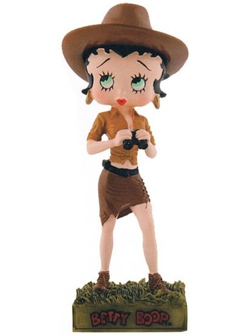 Figurine en résine Betty Boop collection N°26 aventurière 15 cm - Kiabi