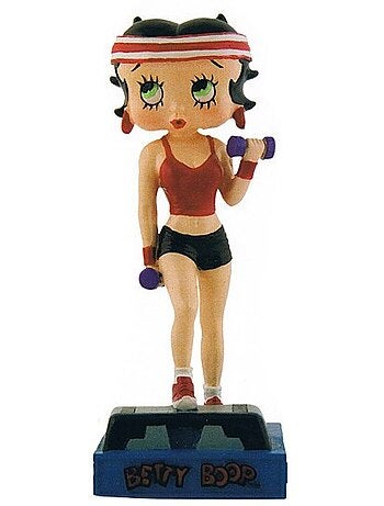 Figurine en résine 'Betty Boop' Pro Fitness Collection 27 – Peinte à la main