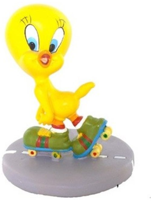 Figurine en résine peinte à la main Titi style sur base circulaire – La boutique des toons - Kiabi