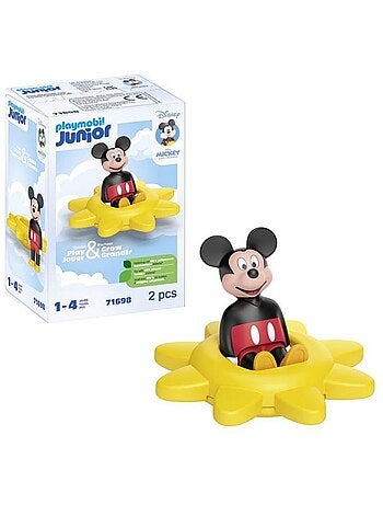 Figurine et toupie soleil Junior Disney Mickey - PLAYMOBIL
