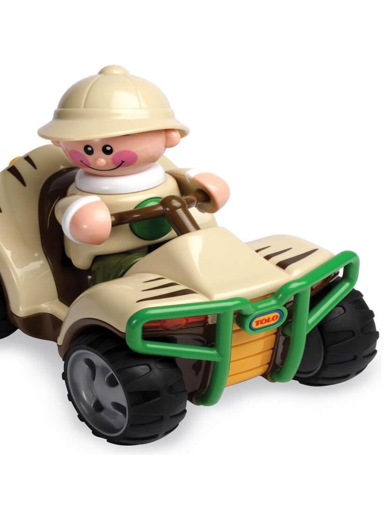 Figurine et véhicule First Friends : Quad Safari N/A - Kiabi