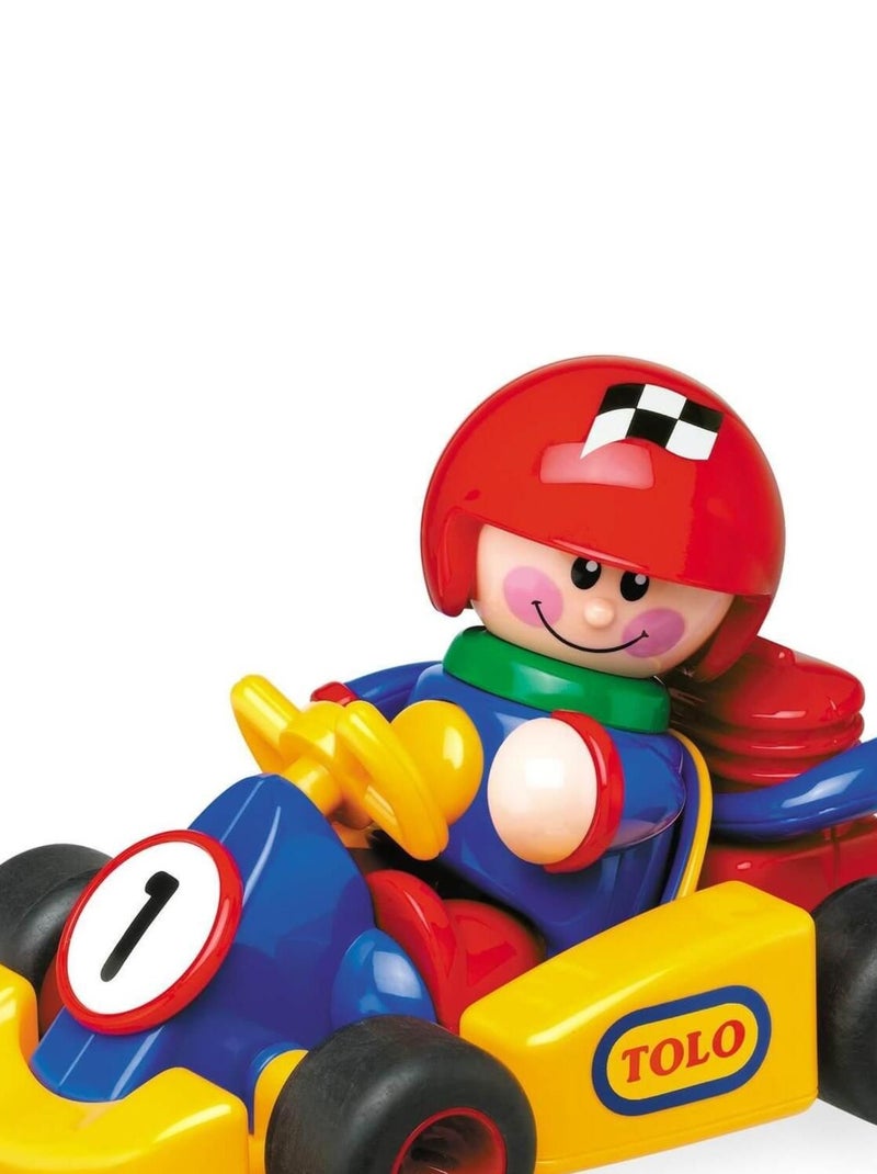 Figurine garçon et kart sonore N/A - Kiabi