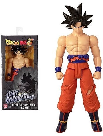 Figurine géante - bandai - dragon ball super - 30cm limit breaker - ultra instinct goku sign