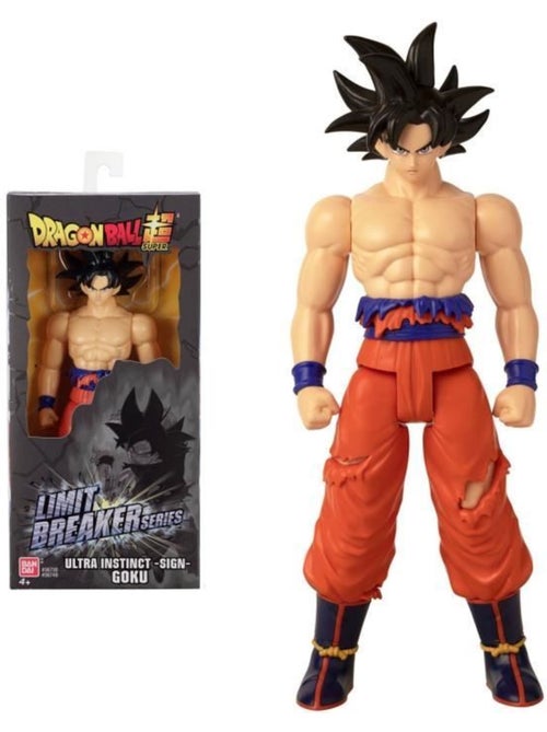 Figurine géante - bandai - dragon ball super - 30cm limit breaker - ultra instinct goku sign - Kiabi
