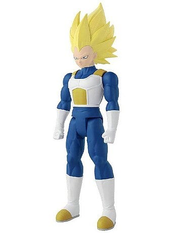 Figurine géante limit breaker - bandai - dragon ball daima - super saiyan 3 vegeta - 30 cm