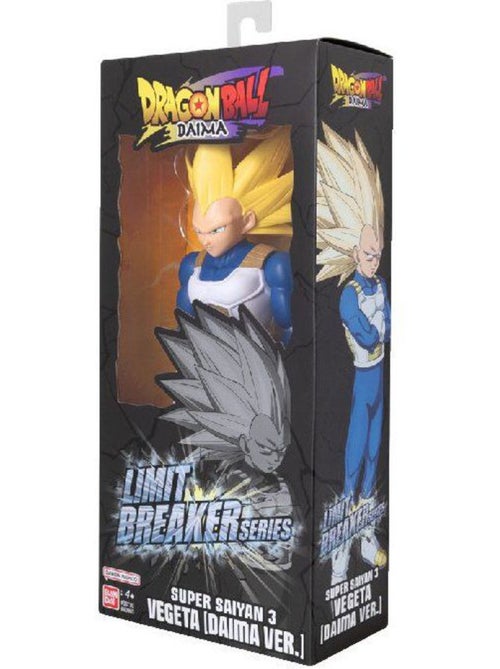 Figurine géante limit breaker - bandai - dragon ball daima - super saiyan 3 vegeta - 30 cm - Kiabi