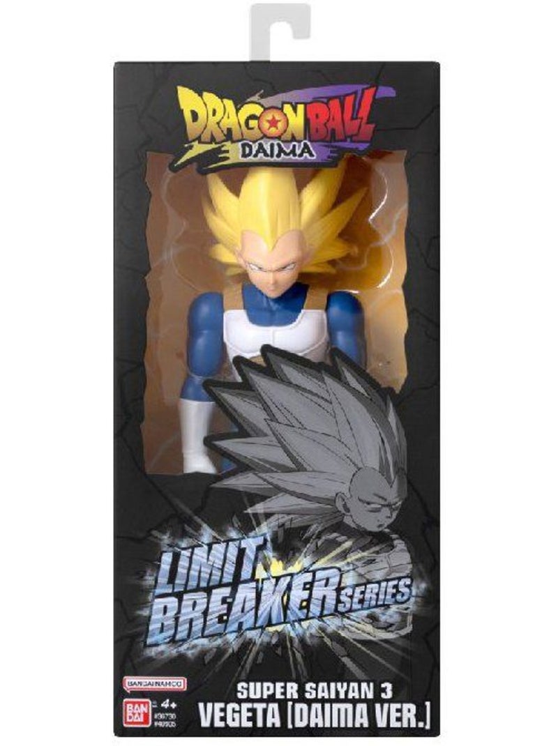 Figurine géante limit breaker - bandai - dragon ball daima - super saiyan 3 vegeta - 30 cm Bleu - Kiabi