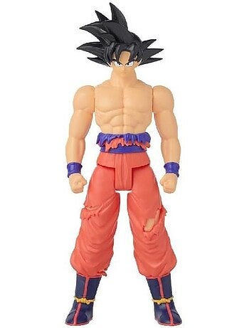 Figurine géante limit breaker 30 cm - goku (battle damage version) - bandai - dragon ball super