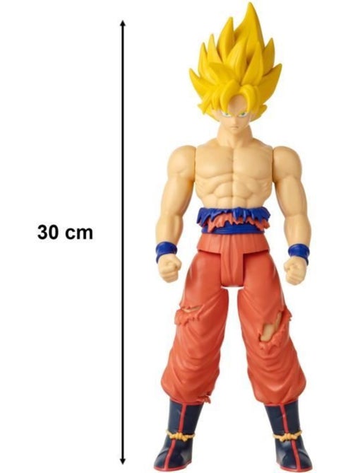 Figurine géante super saiyan goku (battle damage ver.) - bandai - dragon ball - 30 cm - Kiabi
