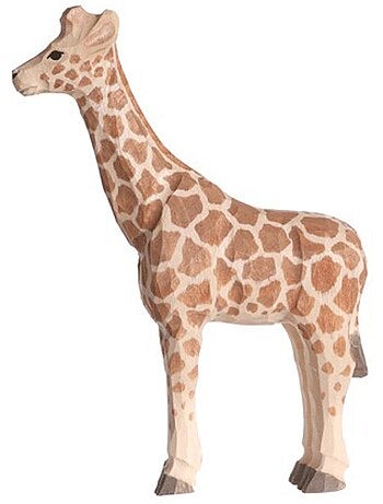 Figurine girafe en bois