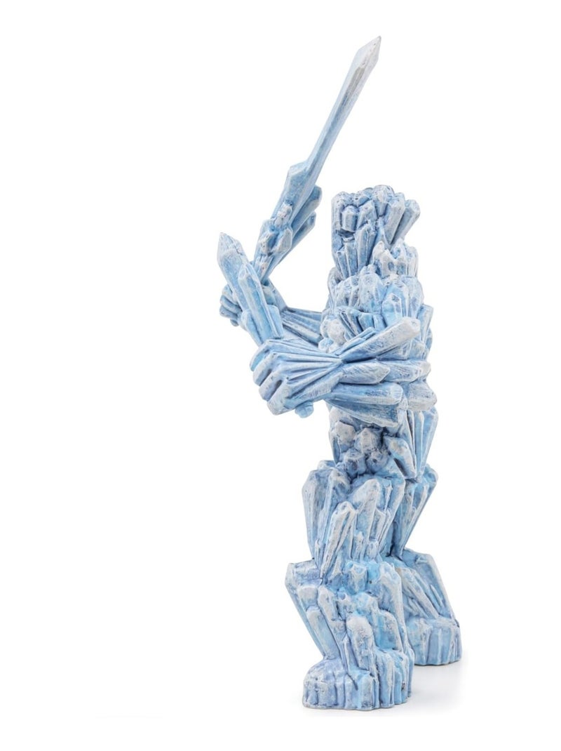 Figurine Golem de glace Bleu - Kiabi