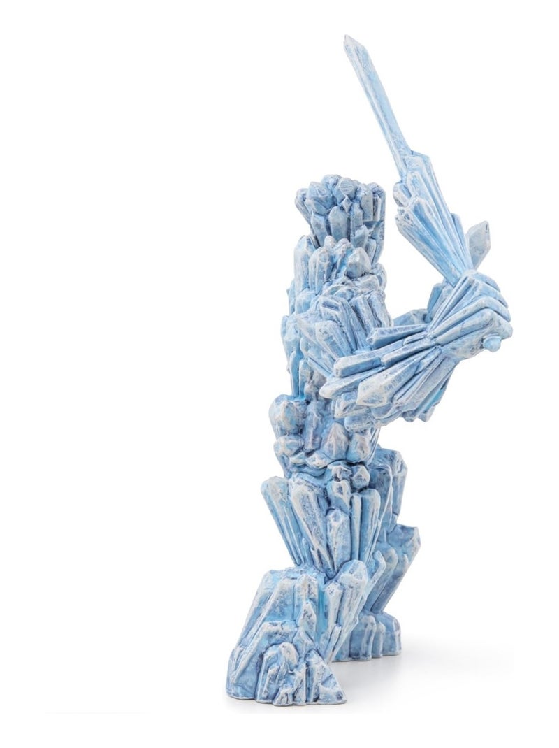Figurine Golem de glace Bleu - Kiabi