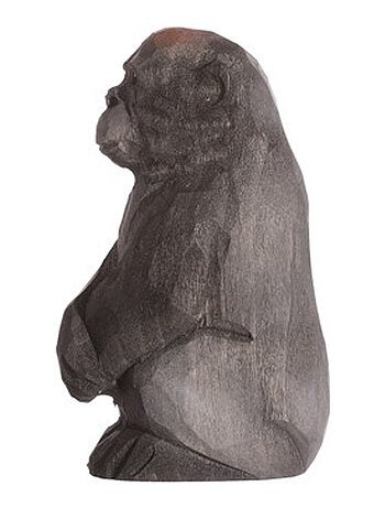 Figurine Gorille en bois