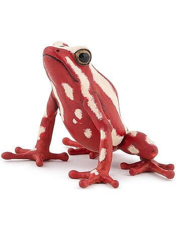 Figurine grenouille flèche tricolore