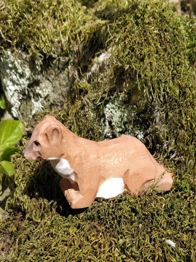 Figurine hermine Marron - Kiabi