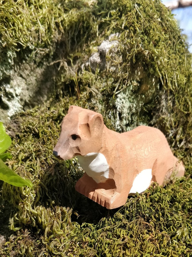 Figurine hermine Marron - Kiabi