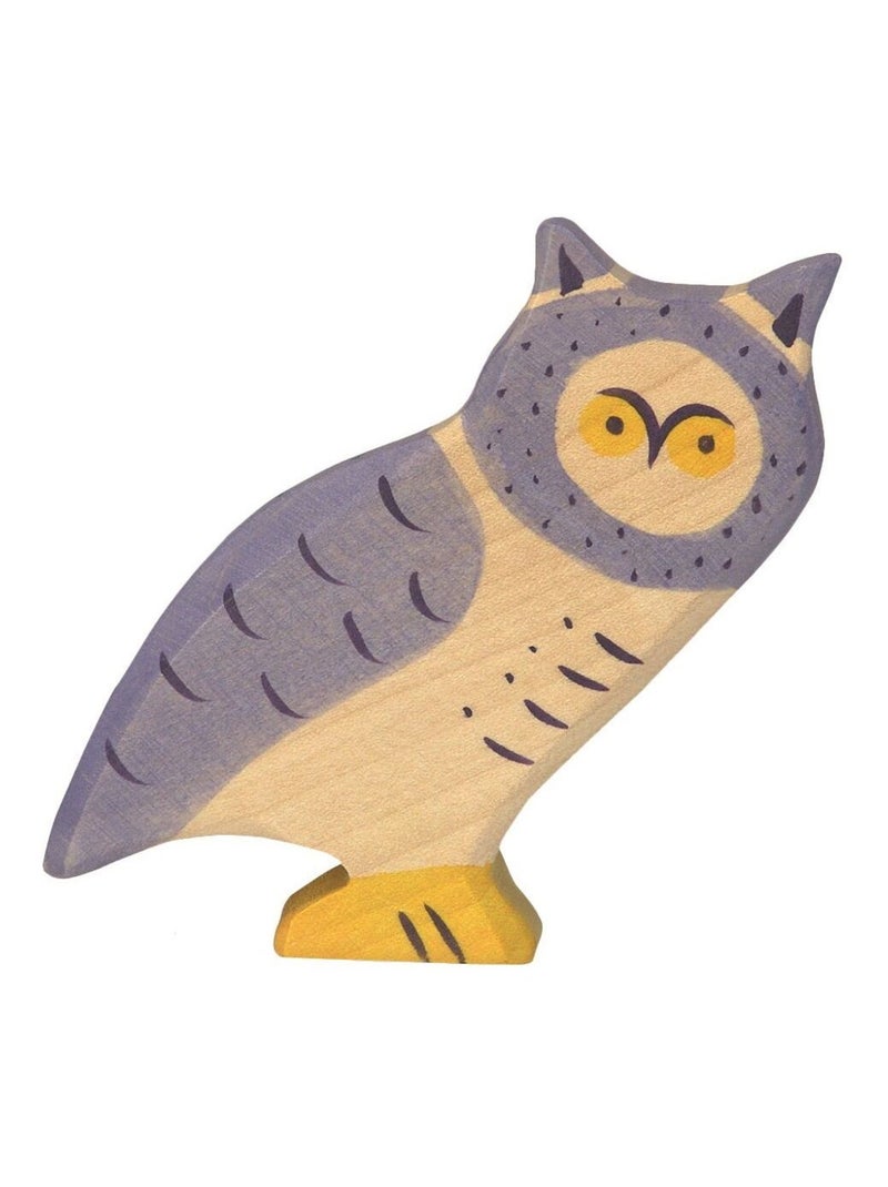 Figurine Hibou Bleu - Kiabi