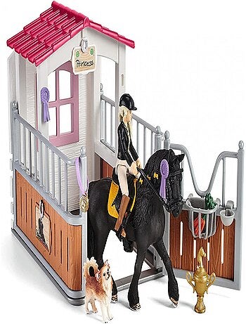 Figurine Horse Club : Box avec Tori & Princesse