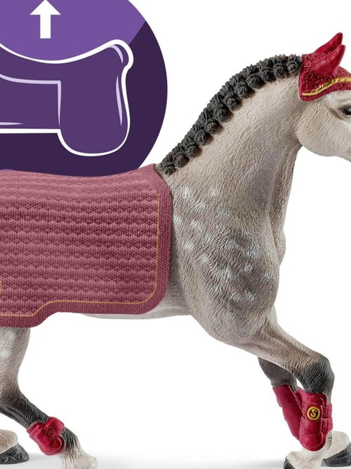 Figurine Horse Club : Jument Trakehnen concours équestre - Kiabi