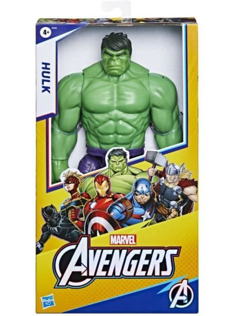 Figurine hulk 30 cm, jouet avengers titan hero series pour enfants à partir de 4 ans, marvel Vert - Kiabi