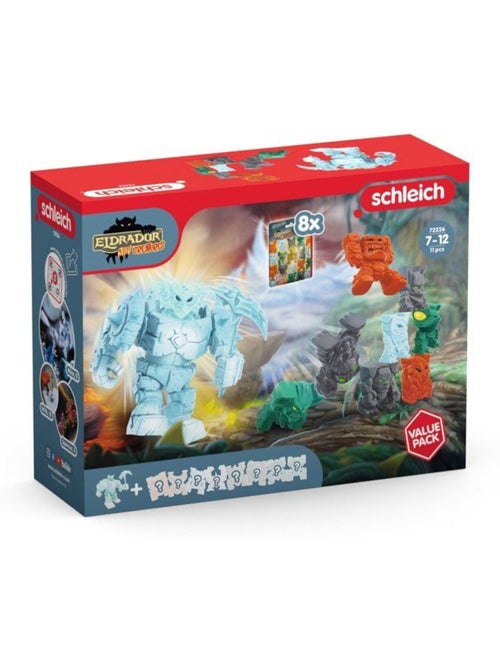 Figurine ice robot value pack, schleich 72226 gamme eldrador creatures - Kiabi