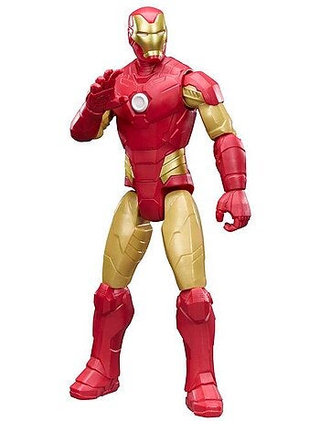 Figurine iron man 29 cm articulée titan series - hasbro avengers