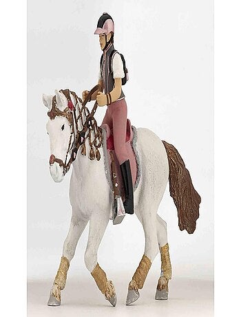 Figurine jeune Cavalière fashion