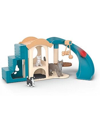 Figurine jeux pour chats, schleich 42764 farm world, dès 3 ans