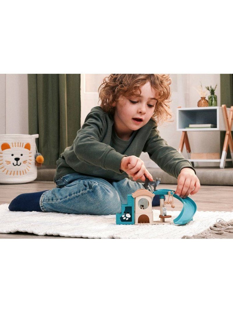 Figurine jeux pour chats, schleich 42764 farm world, dès 3 ans Bleu - Kiabi