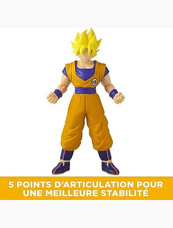 Figurine jumbo - bandai - dragon ball - 38771 - super saiyan goku - 40 cm