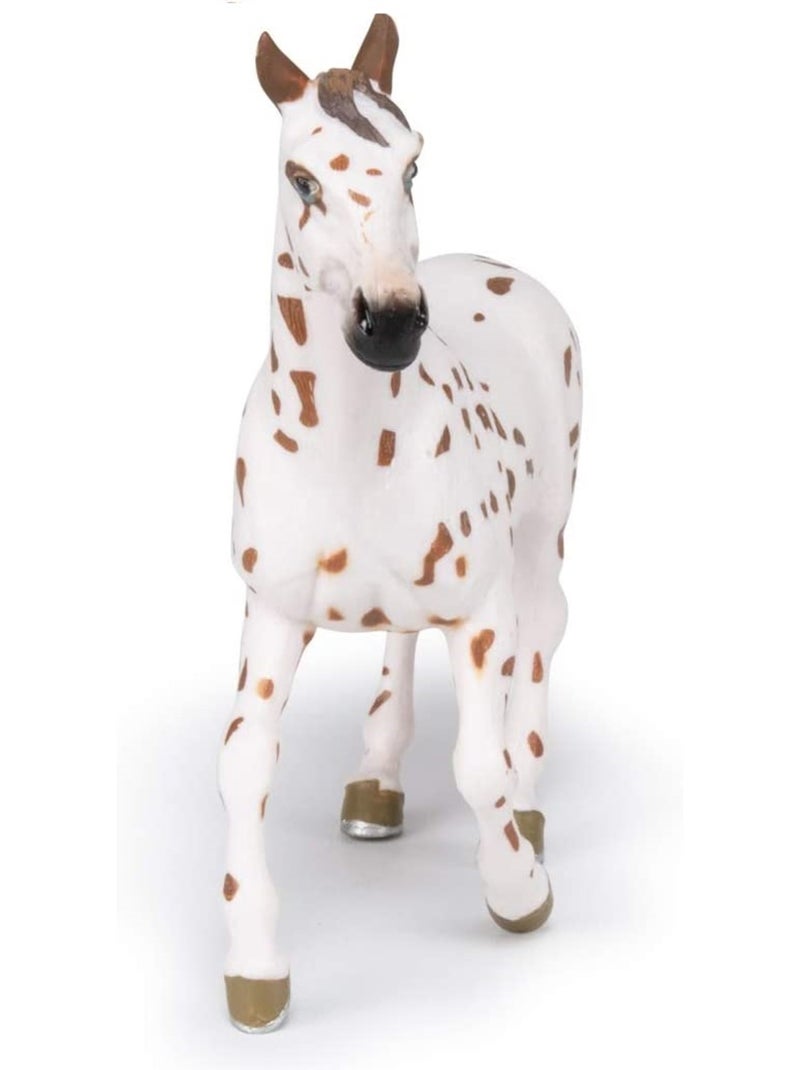 Figurine Jument appaloosa Blanc - Kiabi