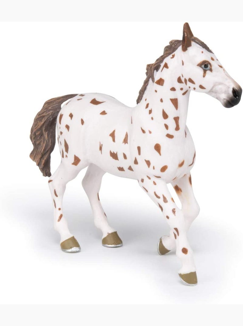 Figurine Jument appaloosa Blanc - Kiabi