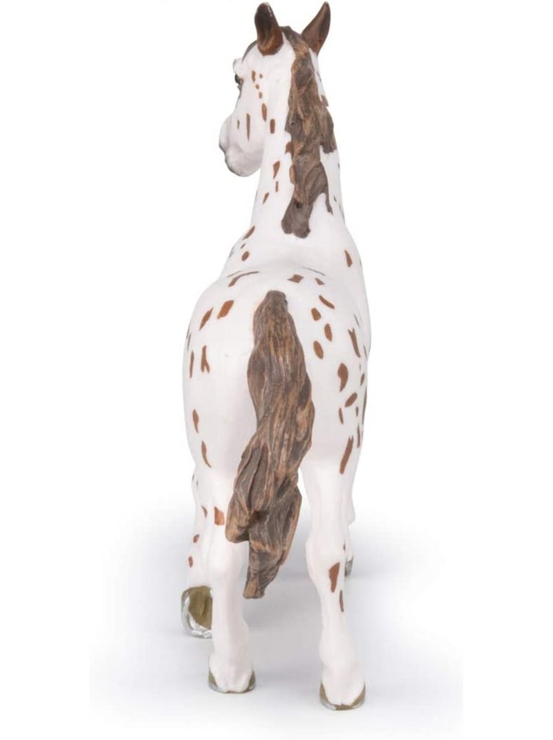 Figurine Jument appaloosa Blanc - Kiabi
