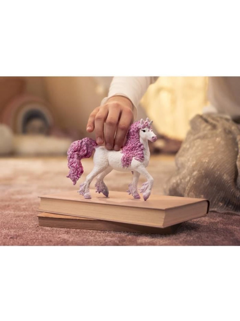 Figurine jument licorne fleurie, schleich 70831 bayala, dès 4 ans Blanc - Kiabi