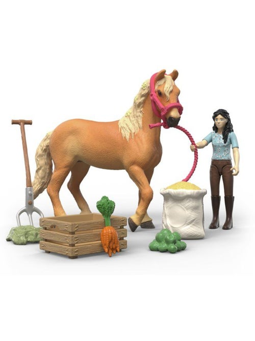 Figurine kit de soins emily - schleich 42797 - gamme horse club - Kiabi