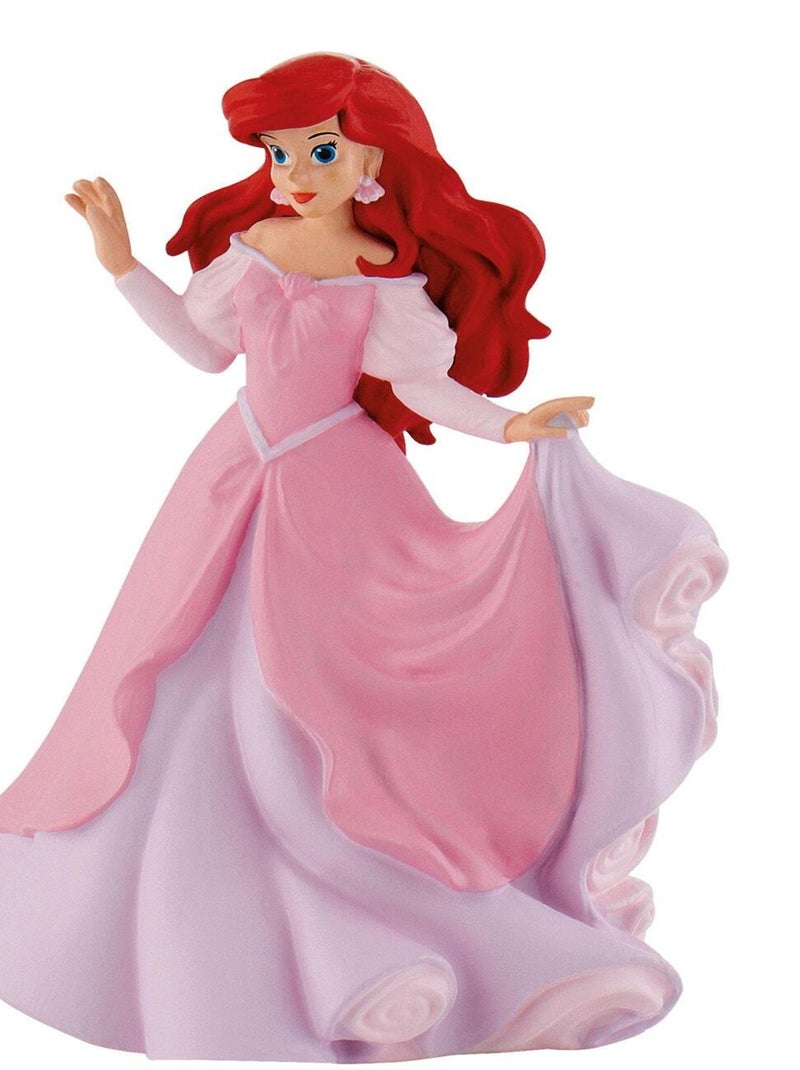 Figurine La petite sirène : Ariel en robe rose N/A - Kiabi