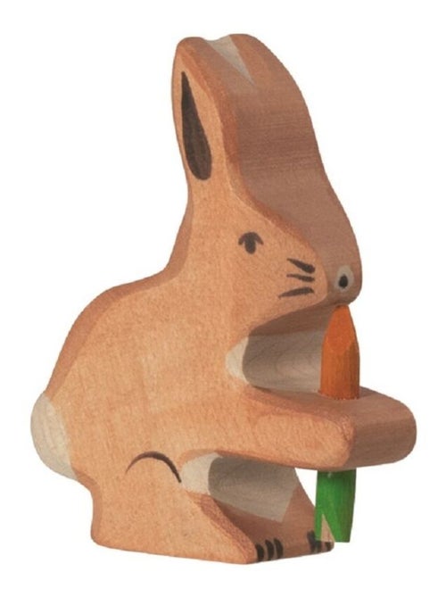 Figurine Lapin avec carotte - Kiabi