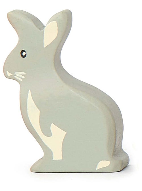 Figurine Lapin en bois - Kiabi