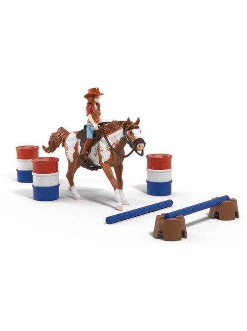 Figurine l'aventure western de hannah, schleich 42775 horse club, dès 5 ans - Kiabi