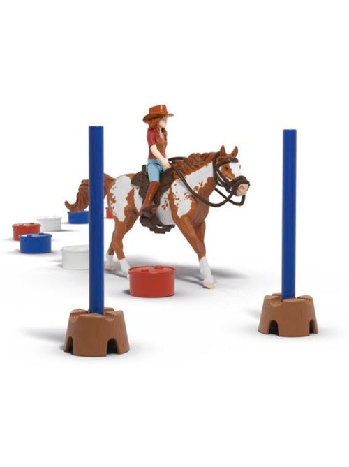 Figurine l'aventure western de hannah, schleich 42775 horse club, dès 5 ans - Kiabi