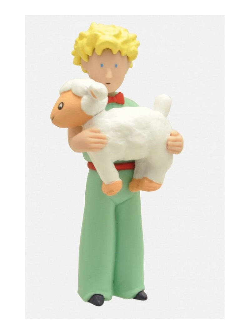 Figurine Le petit Prince avec mouton Beige - Kiabi