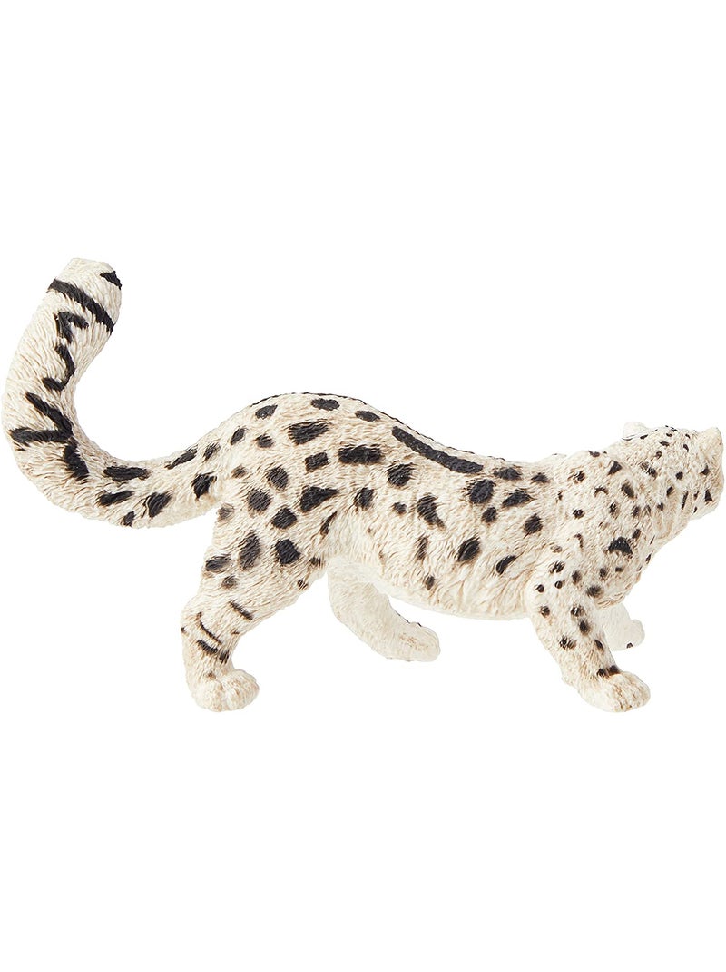 Figurine Léopard des neiges Gris - Kiabi