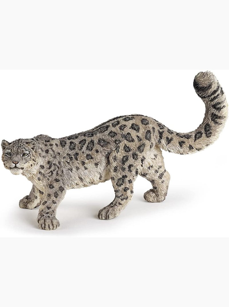 Figurine Léopard des neiges Gris - Kiabi